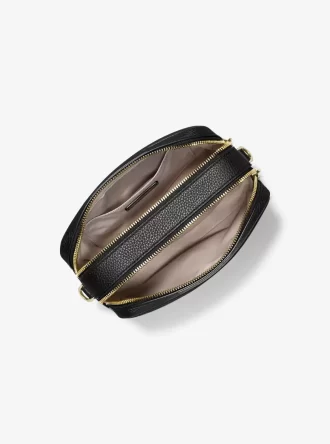 Bryant Medium Pebbled Läderkamera Axelremsväska