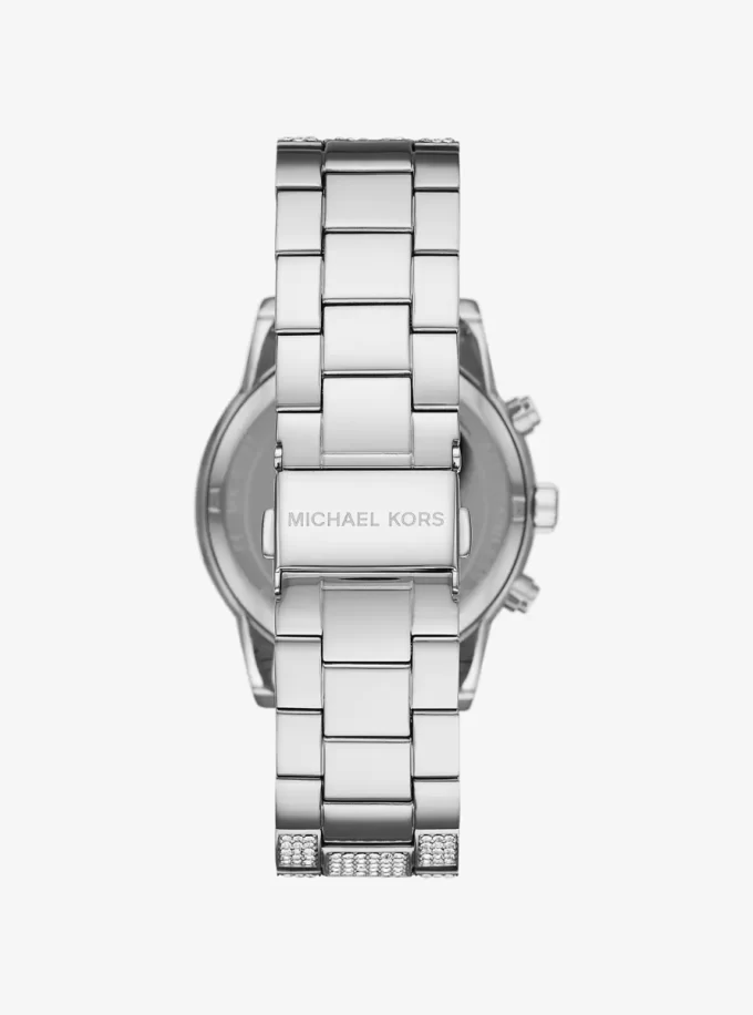 Bryant Pavé Silverfärgad Klocka Bryant Pavé Silverfärgad Klocka