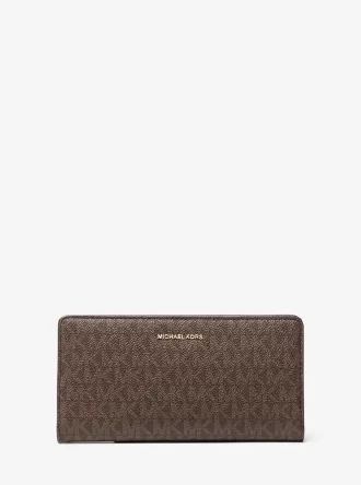Bryant stor plånbok med signaturlogotyp och tryckknappar framtill