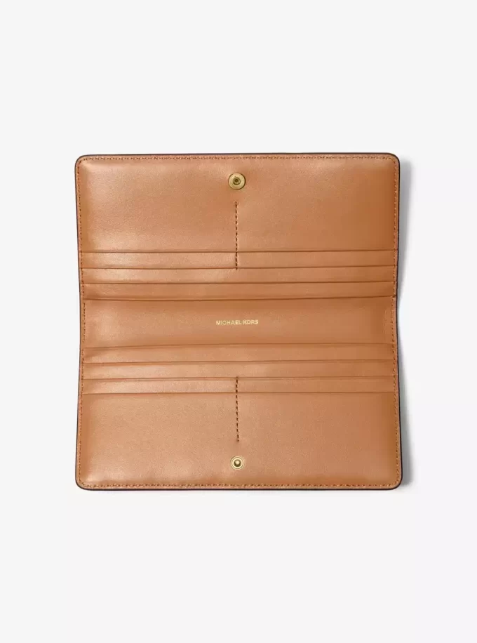 Bryant stor plånbok med signaturlogotyp och tryckknappar framtill