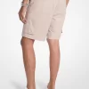 Cargoshorts med dragkedja i bomullspoplin Cargoshorts med dragkedja i bomullspoplin