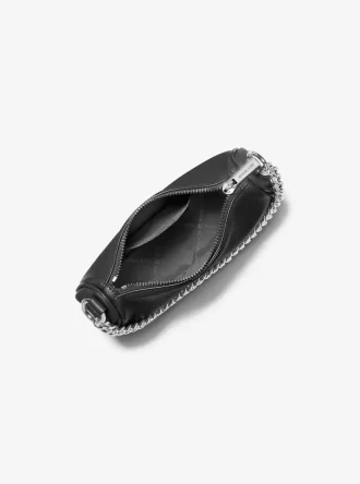 Carmela Liten Axelremsväska i Läder med Pebble-motiv