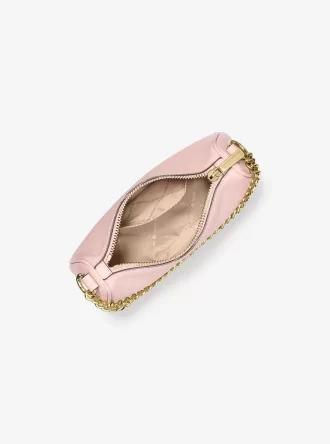 Carmela Liten Konvertibel Axelremsväska i Läder med Pebble-motiv