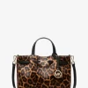 Carson Liten Leopardmönstrad Vadhårsväska Carson Liten Leopardmönstrad Vadhårsväska