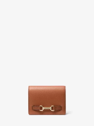 Carson Liten Plånbok i Läder med Pebble-motiv