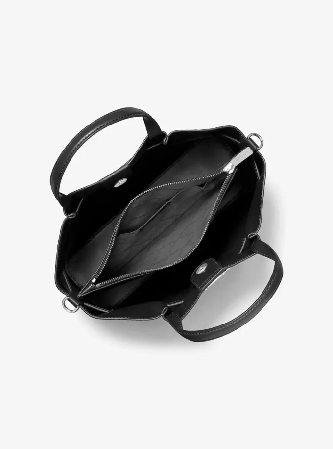 Carson Medium Krokodilpräglad Satchel Carson Medium Krokodilpräglad Satchel