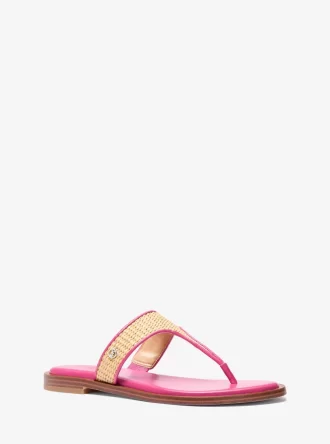 Carson Straw T-rems sandal