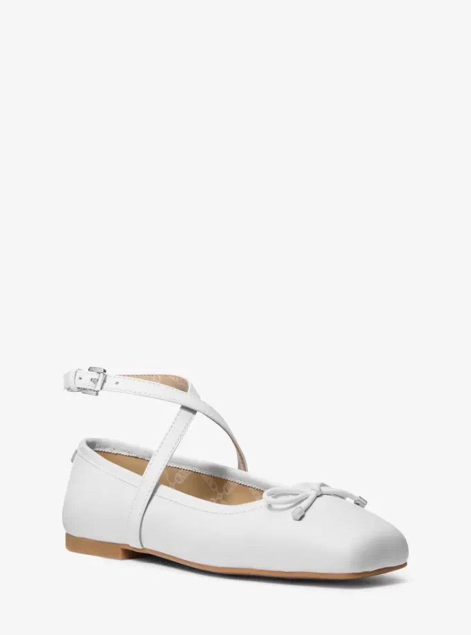 Collette Läder Ballerinaskor