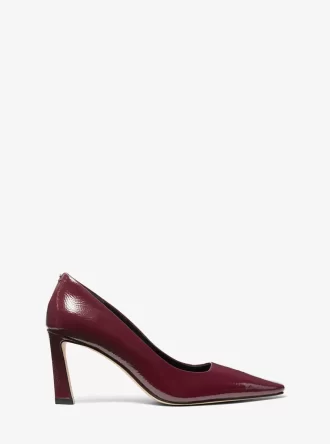 Darrah Pumps i krackelerat lackläder