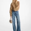 Denimjeans med vida ben
