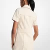 Denimklänning i minimodell