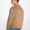 Dubbelstickad flanelljacka Dubbelstickad flanelljacka