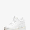 Emmy kilklackade sneakers i läder och mesh