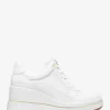 Emmy kilklackade sneakers i läder och mesh