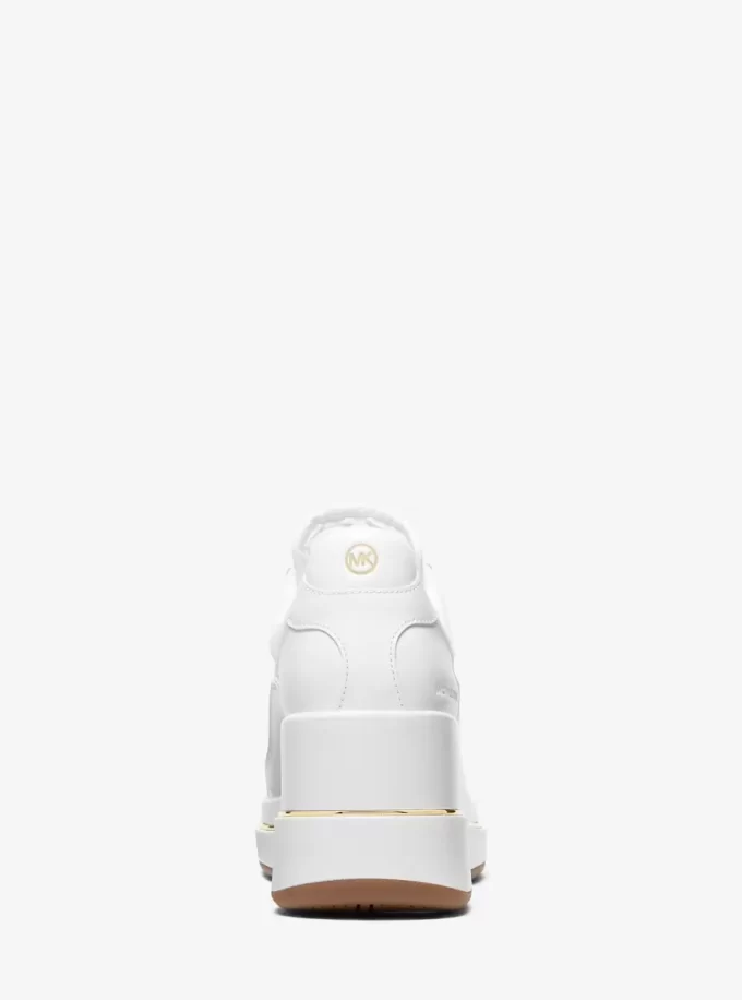 Emmy kilklackade sneakers i läder och mesh