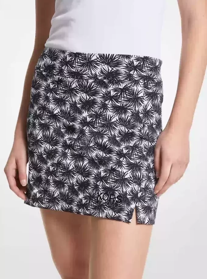 Golftryckt Stretch Knit Skort Golftryckt Stretch Knit Skort