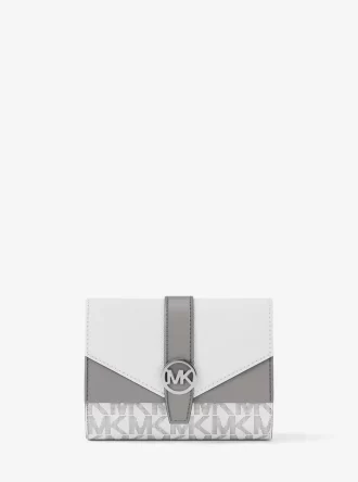 Greenwich Medium Signature Logo Trifold Plånbok