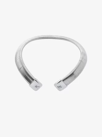 Halsband i mässing med ädelmetallplätering