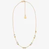 Halsband med kubisk zirkonia