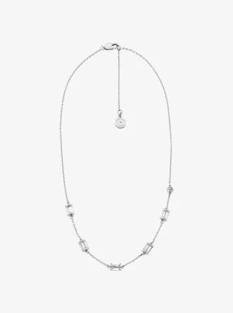 Halsband med kubisk zirkonia