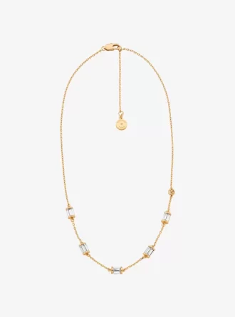 Halsband med kubisk zirkonia