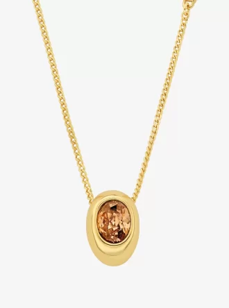 Halsband med kubisk zirkonia-hänge