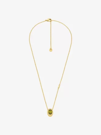 Halsband med kubisk zirkonia-hänge