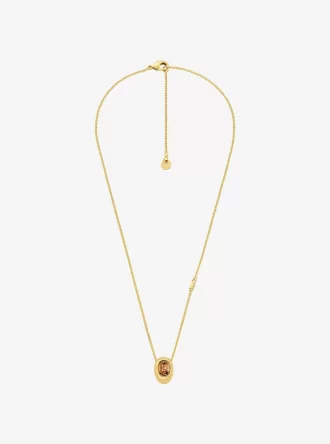 Halsband med kubisk zirkonia-hänge