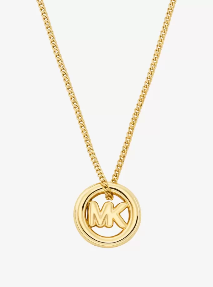 Halsband med logotypberlock