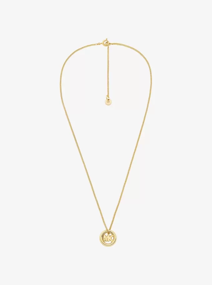 Halsband med logotypberlock