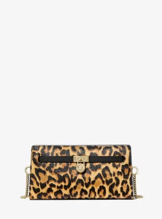 Hamilton Moderne Extra Liten Leopardmönstrad Konvertibel Axelremsväska i Kalvhår Hamilton Moderne Extra Liten Leopardmönstrad Konvertibel Axelremsväska i Kalvhår
