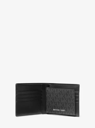 Harrison-logotyp, plånbok med passfodral