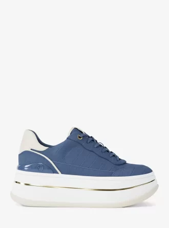 Hayes Crocodile Präglad Mocka Platåsneaker