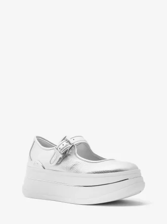 Hayes Metallic Läder Mary Jane Sneaker