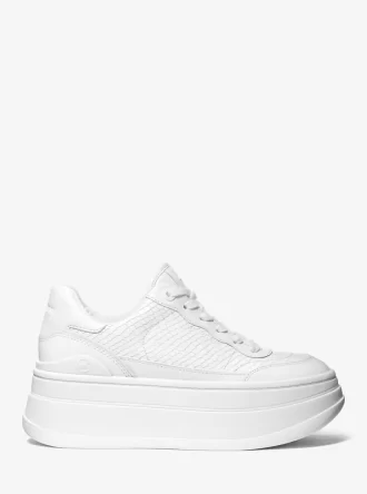 Hayes ormpräglade platåsneaker