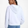 Hoodie med paljetter och grafisk design i bomullsblandning Hoodie med paljetter och grafisk design i bomullsblandning