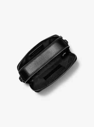 Hudson Grommeted Leather Axelremsväska