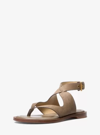 Irene mocka wrap-sandal