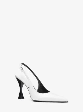 Isabella Läder Slingback Pumps