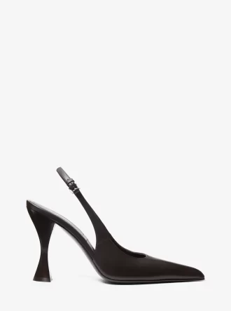 Isabella Läder Slingback Pumps