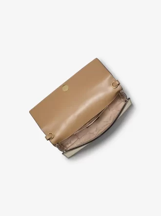 Jet Set Medium Metallic Läderkuvertväska