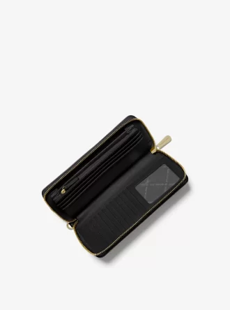 Jet Set Travel Stort Pebbled Läderarmband Jet Set Travel Stort Pebbled Läderarmband