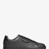 Keating-logotyp och lädersneaker