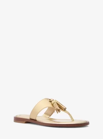 Kiernan Metallic Lädersandaler