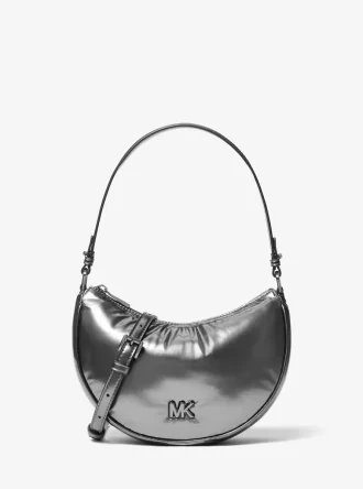 Kyla Liten Puffy Metallic Konvertibel Pocket