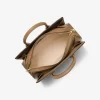 Laila Medium Signature Logo Satchel