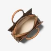 Laila Medium Signature Logo Satchel Laila Medium Signature Logo Satchel