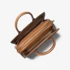 Laila Medium Signature Logo Satchel Laila Medium Signature Logo Satchel