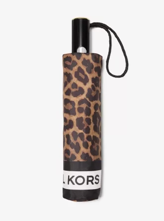 Leopardmönstrat paraply