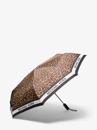 Leopardmönstrat paraply